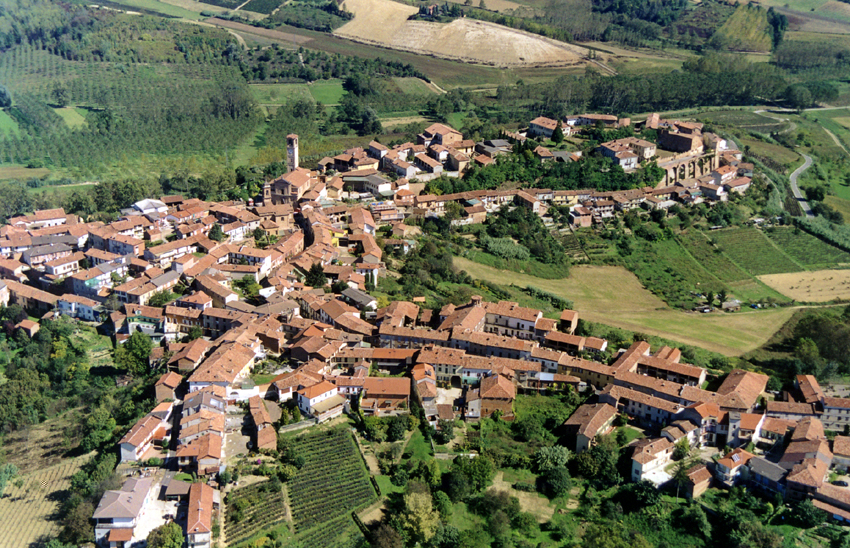 Paesaggio del Comune di Castagnole Monferrato (AT).